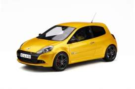 Renault  - Clio 2010 yellow - 1:18 - OttOmobile Miniatures - 350 - otto350 | Toms Modelautos