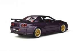 Nissan  - Skyline 1998 purple - 1:18 - OttOmobile Miniatures - 811 - otto811 | Toms Modelautos