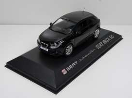 Seat  - Ibiza SC black - 1:43 - Seat Auto Emocion - 02 - seat02 | Toms Modelautos