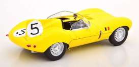 Jaguar  - 1956 yellow - 1:18 - CMR - cmr143 - cmr143 | Toms Modelautos