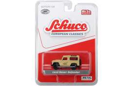 Land Rover  - Defender sand yellow - 1:64 - Schuco - 8500 - schuco8500BM | Toms Modelautos