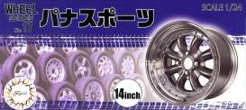 Rims &amp; tires  - 1:24 - Fujimi - 193588 - fuji193588 | Toms Modelautos