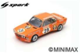 BMW  - 3.0 CSL 1973 orange - 1:18 - Spark - 18s413 - spa18s413 | Toms Modelautos