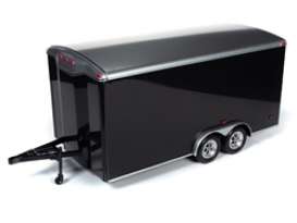 Trailer  - black/silver - 1:18 - Auto World - AMM1217 - AMM1217 | Toms Modelautos