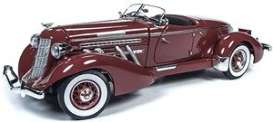 Auburn - Speedster 1935 burgandy - 1:18 - Auto World - 262 - AW262 | Toms Modelautos Auburn - Speedster 1935 burgandy - 1:18 - Auto World - 262 - AW262 | Toms Modelautos