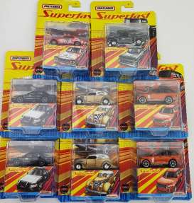 Assortment/ Mix  - Matchbox Superfast various - 1:64 - Matchbox - GBJ48 - MBGBJ48-MIXA2 | Toms Modelautos