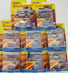 Assortment/ Mix  - Matchbox Superfast various - 1:64 - Matchbox - GBJ48 - MBGBJ48-MIX | Toms Modelautos