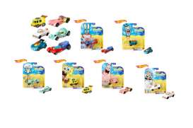 Assortment/ Mix  - Spongebob 2020 various - 1:64 - Hotwheels - GMR58 - hwmvGMR58-979A | Toms Modelautos