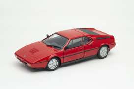 BMW  - M1 1987 red - 1:24 - Welly - 24098 - welly24098r | Toms Modelautos
