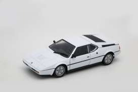 BMW  - M1 1987 white - 1:24 - Welly - 24098 - welly24098w | Toms Modelautos