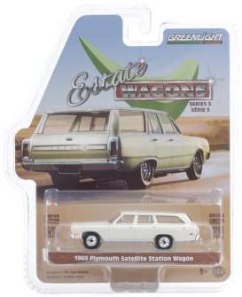 Plymouth - Satellite 1969 white - 1:64 - GreenLight - 29990B - gl29990B | Toms Modelautos Plymouth - Satellite 1969 white - 1:64 - GreenLight - 29990B - gl29990B | Toms Modelautos