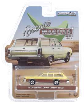 Pontiac  - Grand 1977 yellow - 1:64 - GreenLight - 29990E - gl29990E | Toms Modelautos