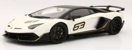 Lamborghini  - Aventador white - 1:18 - Kyosho - KSR18512W - kyoKSR18512W | Toms Modelautos