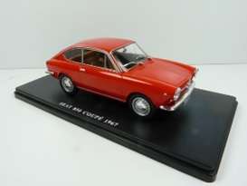 Seat  - 850 Coupe 1967 red - 1:24 - Magazine Models - 24Seat850 - mag24Seat850 | Toms Modelautos