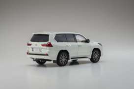 Lexus  - LX570 sonic quarts white - 1:18 - Kyosho - 08955Q - kyo8955Q | Toms Modelautos