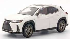 Lexus  - UX250 white - 1:43 - Kyosho - 03696w - kyo3696w | Toms Modelautos