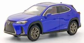 Lexus  - UX250 blue - 1:43 - Kyosho - 03696bl - kyo3696bl | Toms Modelautos