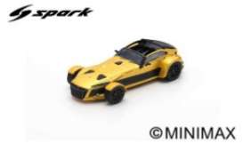 Donkervoort  - D8 GTO-40 2018 yellow - 1:43 - Spark - s7605 - spas7605 | Toms Modelautos