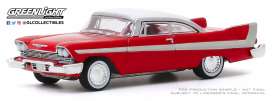 Plymouth - Fury 1958 red - 1:64 - GreenLight - 37200B - gl37200B | Toms Modelautos Plymouth - Fury 1958 red - 1:64 - GreenLight - 37200B - gl37200B | Toms Modelautos