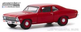 Chevrolet  - Copo Nova 1968 red - 1:64 - GreenLight - 37200C - gl37200C | Toms Modelautos