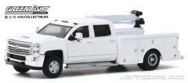 Chevrolet  - Silverado 2016 white - 1:64 - GreenLight - 46040A - gl46040A | Toms Modelautos