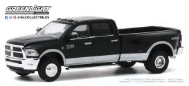 Ram - 3500 2018 black - 1:64 - GreenLight - 46040E - gl46040E | Toms Modelautos Ram - 3500 2018 black - 1:64 - GreenLight - 46040E - gl46040E | Toms Modelautos