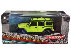 Jeep  - Wrangler 2016 green - 1:43 - GreenLight - 86179 - gl86179 | Toms Modelautos