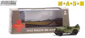 Willys  - MB Jeep 1942  - 1:43 - GreenLight - 86589 - gl86589 | Toms Modelautos