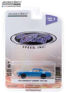 Chevrolet  - Camaro 1970 blue - 1:64 - GreenLight - 39040E - gl39040E | Toms Modelautos