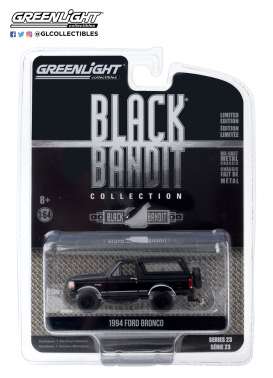 Ford  - Bronco 1994 black - 1:64 - GreenLight - 28030F - gl28030F | Toms Modelautos