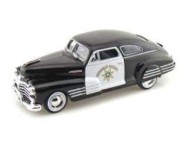 Chevrolet  - 1948 black/white - 1:24 - Motor Max - 76454 - mmax76454 | Toms Modelautos