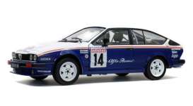 Alfa Romeo - GTV6 blue/white - 1:18 - Solido - 1802303 - soli1802303 | Toms Modelautos Alfa Romeo - GTV6 blue/white - 1:18 - Solido - 1802303 - soli1802303 | Toms Modelautos