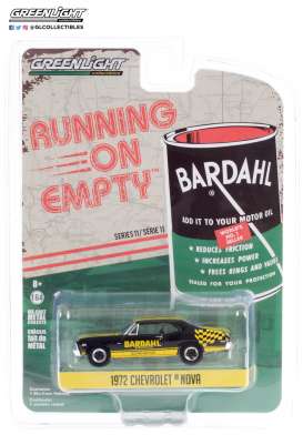 Chevrolet - Nova 1971 black/yellow - 1:64 - GreenLight - 41110D - gl41110D | Toms Modelautos Chevrolet - Nova 1971 black/yellow - 1:64 - GreenLight - 41110D - gl41110D | Toms Modelautos