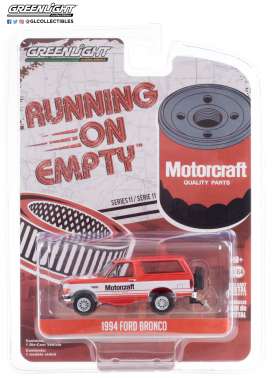 Ford - Bronco 1994 red/white - 1:64 - GreenLight - 41110E - gl41110E | Toms Modelautos Ford - Bronco 1994 red/white - 1:64 - GreenLight - 41110E - gl41110E | Toms Modelautos