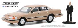 Ford  - Crown Victoria 1992 light brown - 1:64 - GreenLight - 97090E - gl97090E | Toms Modelautos