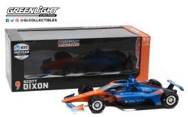 Honda  - 2020 blue/orange - 1:18 - GreenLight - 11091 - gl11091 | Toms Modelautos