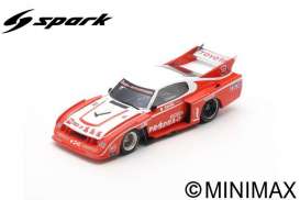 Toyota  - Celica 1979 red/white - 1:43 - Spark - SJ095 - spaSJ095 | Toms Modelautos