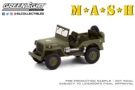 Willys Jeep - MB 1942 green - 1:64 - GreenLight - 44900A - gl44900A | Toms Modelautos