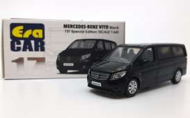 Mercedes Benz  - Vito 2020 black - 1:64 - Era - MB20VITRF17 - Era20VITRF17 | Toms Modelautos