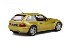 BMW  - Z3 M Coupe 3.2 1999 yellow - 1:18 - OttOmobile Miniatures - ot866 - otto866 | Toms Modelautos