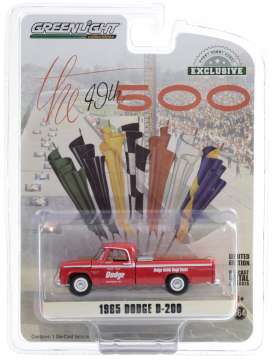 Dodge  - D-200 1965 red - 1:64 - GreenLight - 30184 - gl30184 | Toms Modelautos