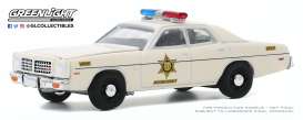 Dodge - Coronet 1975 white - 1:64 - GreenLight - 30187 - gl30187 | Toms Modelautos Dodge - Coronet 1975 white - 1:64 - GreenLight - 30187 - gl30187 | Toms Modelautos