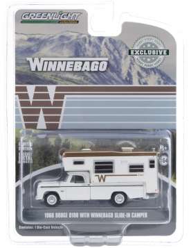Dodge - D-100 1966 white - 1:64 - GreenLight - 30189 - gl30189 | Toms Modelautos Dodge - D-100 1966 white - 1:64 - GreenLight - 30189 - gl30189 | Toms Modelautos