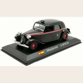 Citroen  - Traction 1955 black/red - 1:43 - Magazine Models - TX24 - magTX24 | Toms Modelautos