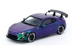 Toyota  - GT86 2014 purple/green - 1:64 - Inno Models - in64GT86MPHS - in64GT86MPHS | Toms Modelautos