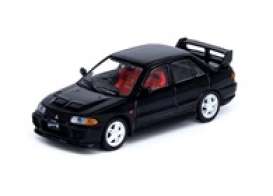 Mitsubishi  - Lancer 1995 black - 1:64 - Inno Models - in64EVO3BLA - in64EVO3BLA | Toms Modelautos
