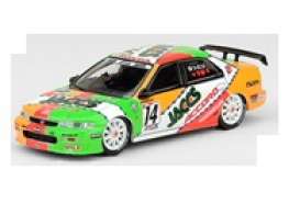 Honda  - Accord 1996 white/green - 1:64 - Inno Models - in64CD6JA96 - in64CD6JA96 | Toms Modelautos