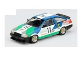 Toyota  - Corolla 1985 blue/white/green - 1:64 - Inno Models - in64AE8611TR85 - in64AE8611TR85 | Toms Modelautos