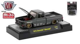 Chevrolet - Silverado 1975 black - 1:64 - M2 Machines - 32500MJS21 - M2-32500MJS21 | Toms Modelautos Chevrolet - Silverado 1975 black - 1:64 - M2 Machines - 32500MJS21 - M2-32500MJS21 | Toms Modelautos