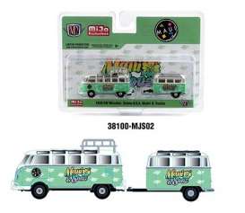 Volkswagen  - Microbus 1959 green/white - 1:64 - M2 Machines - 38100MJS02 - M2-38100MJS02 | Toms Modelautos